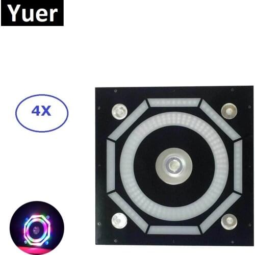 LED Stage Light Effect 40W RGBW LED Halo Pixel Light With 240Pcs SMD 5050 LEDS DMX Dj Lamp Bar Party Backlight Beam Projector