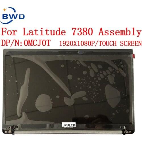 LP133WF6-SPK1 13.3 inch LCD LED Touch Screen Assembly with frame For DELL Latitude 7380 DP/N:0MCJ0T MCJ0T DP/N:05wr36 5WR36