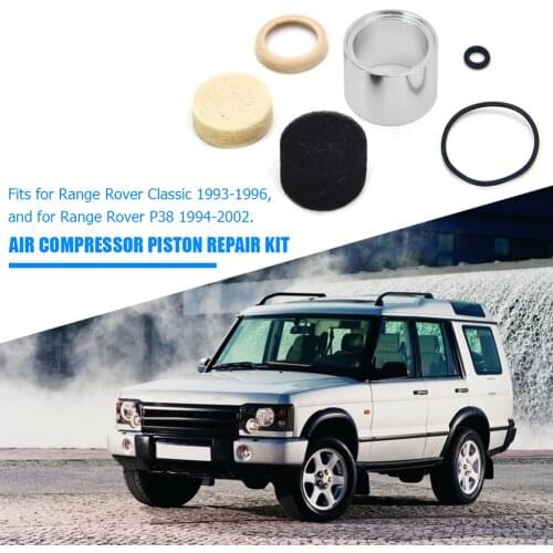 Air Suspension Compressor Pump Piston Liner Seal Repair Fix Kit Auto Replacement Parts for Range Rover P38 ANR3731