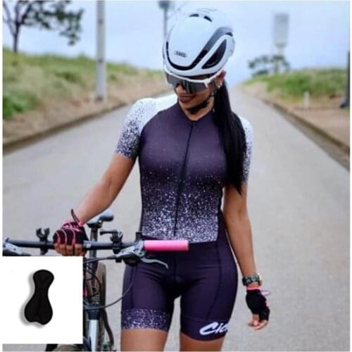 2021 Womens Triathlon Short Sleeve Cycling Suit Suit Tights Cycling Suit Cycling Suit Jumpsuit Sportswear Professional Outdoor