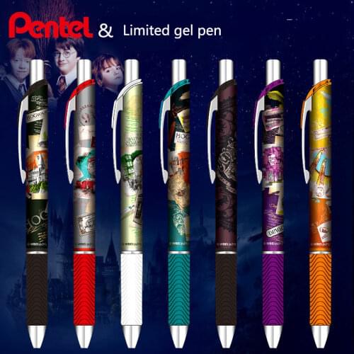 1PC Japan PENTEL Limited Gel Pens Creativity Black Ink Pen Retractable Rollerball Pen School Stationery Office Supplies