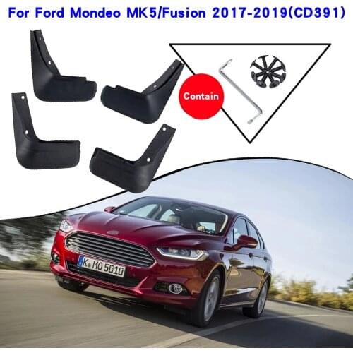 Car Fender Accessories For Ford Mondeo MK5 Fusion 2019~2014 CD391 Mudguards Splash Guards Fender Mudflaps Car Fender Mud Flaps