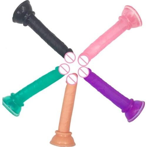 Dildo Realistic Anal Dildo Sex Toys for Adult Penis Suction Cup Male Soft Jelly Dick Female Masturbation Erotic Toys for Woman