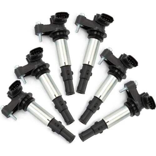 Set of 6PCS - OEM # 12629037 Ignition Coils for Cadillac for Buick for GMC for Saturn for Chevrolet 12583514 12613051 12629037
