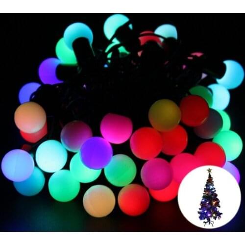 Practical Tiny Ball 40 Leds Dolman Decor Lights (Rgb 5M.) christmas decorations рождественские украшения