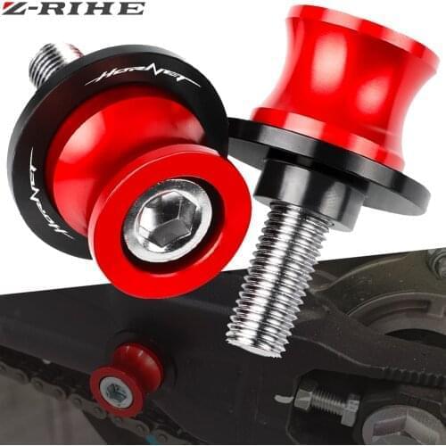 8MM Motorcycle accessories CNC Swingarm Spools slider stand screws For Honda Hornet 900 600 CB600F CB 600F 1998 1999 2000-2014