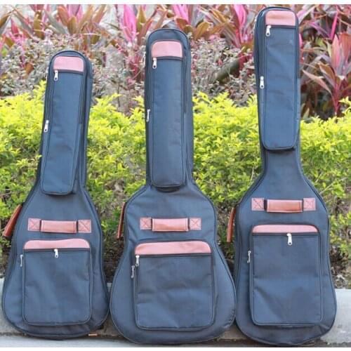 Waterproof Electric Folk Flattop Balladry Bass 40 41 Inch Steel-String Acoustic Classical Guitar Bag Case Backpack Carry Gig