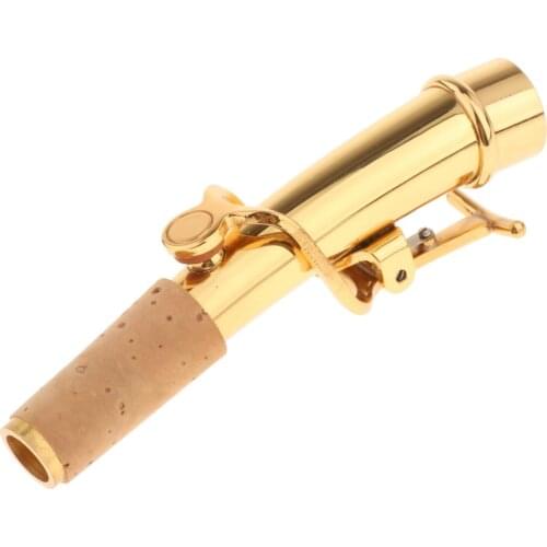 High Quality Brass Soprano Saxophone Bend Neck Instrument Parts Accessory