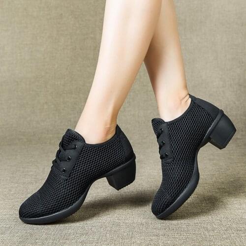 New Style Womens Latin Dance Shoes Ballroom Tango Dancing for Woman Girls Sneaker Jazz Size 41
