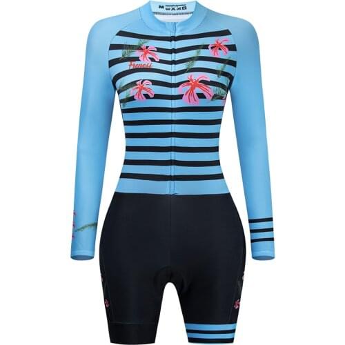 Womens Short Sleeve Skinsuit Frenesi Cycling Jersey Sets Maillot Ropa Ciclismo Bicycle Macaquinho Bike Jumpsuit Clothes