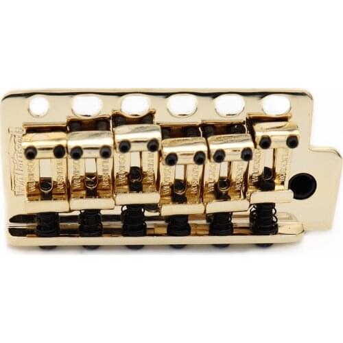1set Guitar Bridge Vintage Wilkinson WV6 Tremolo Bridge with Bent Steel Saddles from Korea