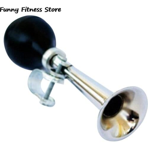 1PCS Air Horn Retro Bicycle Bike Loud Speaker Cycling Alarm Ring Bell Air Trumpet for Cars Bike Handlebar Safety Warning Bells