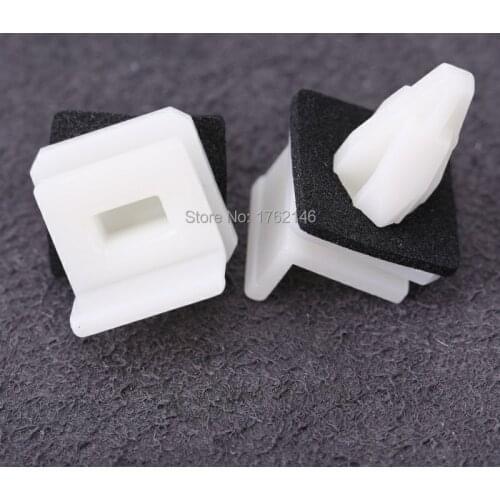 100PCS SIDE SKIRT SILL UPPER MOUNTING TRIM CLIPS EXTERIOR HAJP168101 WITH SEALER FOR HONDA ACCORD CIVIC CRV MK IV 91513-SM4-000