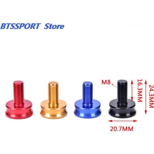 Aluminum Alloy / Steel 20.7mm x 24.3mm Bike Bicycle Square hole Bottom Bracket Waterproof Sealed Bolts