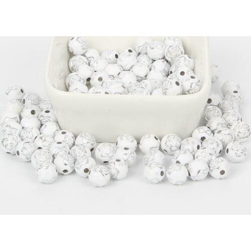 100Pcs Mixed Round Colorful Letter Acrylic Bead For Jewellery Marking Loose Spacer Bead Bracelet Necklace Charm Jewelry Finding