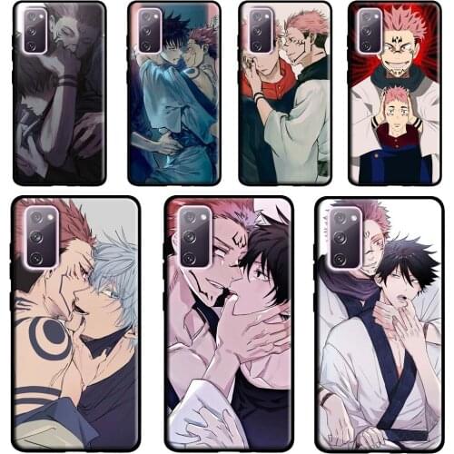 Itadori Yuji Sukuna Megumi Gojo For Samsung Galaxy Note 20 Ultra Note 10 Plus S20 FE S8 S9 S10 Plus S21 Ultra Case Cover