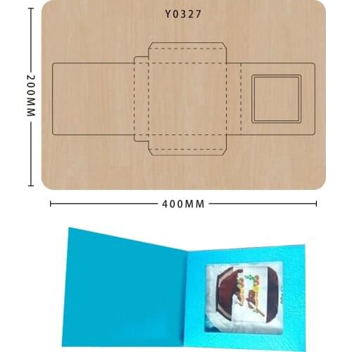 Wood Mold Die-Cutting DIY New Design Photo Frame Decorating Supplies for Sizzix Big Shot Machines