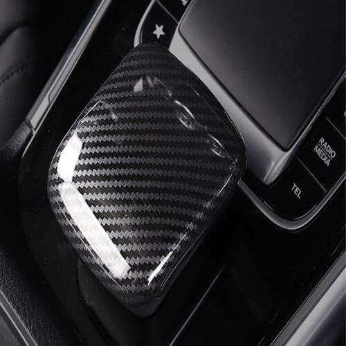 For Mercedes-Benz GLA-Class GLA200 220 250 2020 2021 Car Auto Gear Shift Knob Cover Gear Lever Head Sticker Trim Accessories