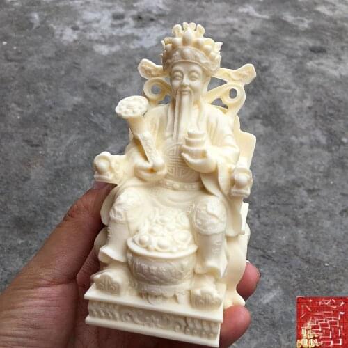 2021 HOME OFFICE Company SHOP CAR TOP Efficacious patron saint money God CAI SHEN YE God of wealth FENG SHUI Carving art statue