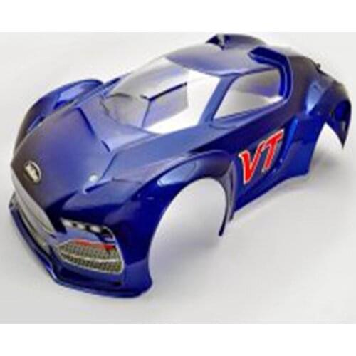 HOBAO/OFNA 85052 Blue/Gray VT 1/8 PC GT car body shell 330mm wheelbase for 1/8 GT on road RC parts