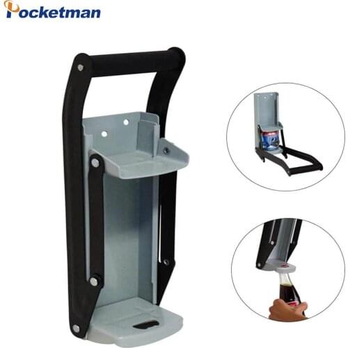 Can Crusher Heavy Duty Recycling Tool Bottle Opener Kitchen Supplies For Soda Beer Cans 16oz Crusher-Crush cans up to 500ml