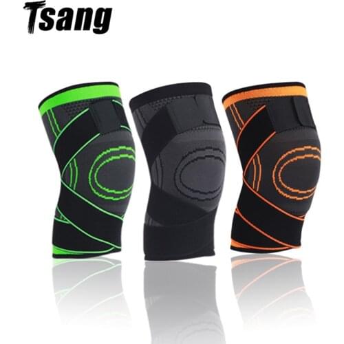 1Pair Knee Pads Compression Elastic Knee Braces For Arthritis Joint Protect Support Pain Relief Gym Sport Fitness Equipment Men
