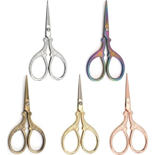 Stainless Steel Vintage Scissors Sewing Fabric Cutter Embroidery Scissors Tailor Scissor Thread Scissor Sewing Tools