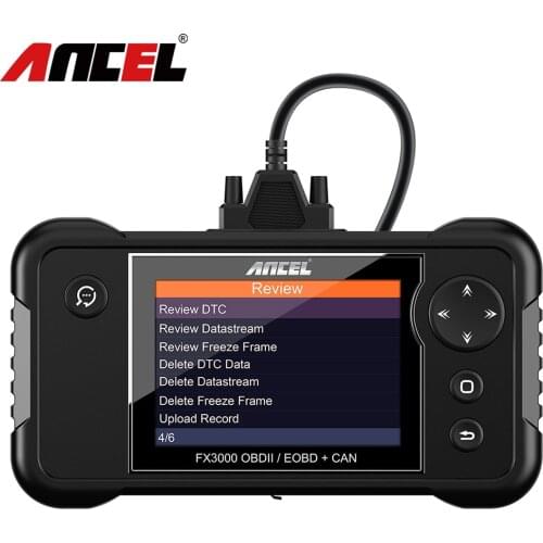 Professional OBD2 Scanner For Auto SRS ABS SAS BMS Oil Reset Multi Languages ANCEL FX3000 Workshop Tooling Diagnostic Scanner