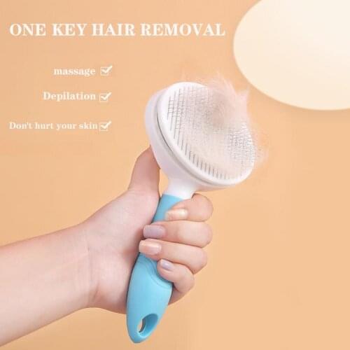 2021 New Pet Cat Comb Dog Comb Cat Hair Cleaner Combing Artifact Brush To Float Pet Supplies