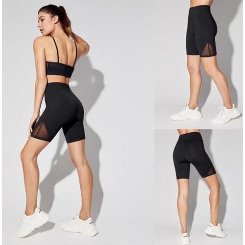 High Waist Yoga Short Sport Shorts For Women Sexy Skinny Running Sports Yoga Shorts Hot Fitness Leggings Short штаны женский