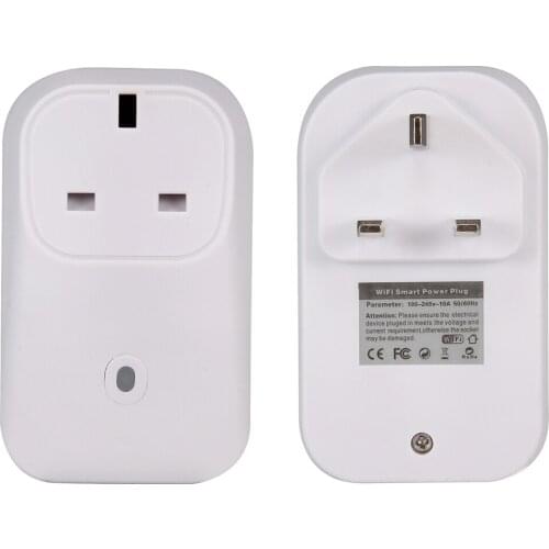 1PC UK Plug AC100V-240V 10A WiFi Smart Home/Office Appliances Remote Control Timing System IOS Android