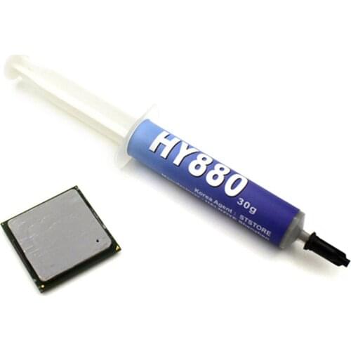 HY880 30g Needle Tube Packing Super Carbon Nano Thermal Grease For CPU GPU LED GDeals
