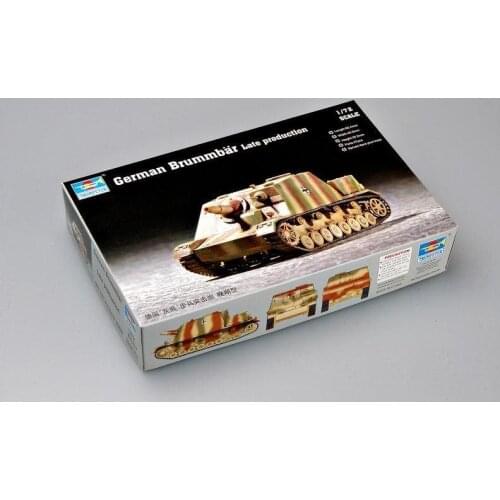 Trumpeter 1/72 07212 German Brummbar SPG, Late Production