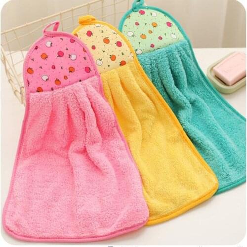 Micro Fiber Cleaning Cloth Rags Water Absorption Non-Stick Oil Washing Home Kitchen Cleaning Towel