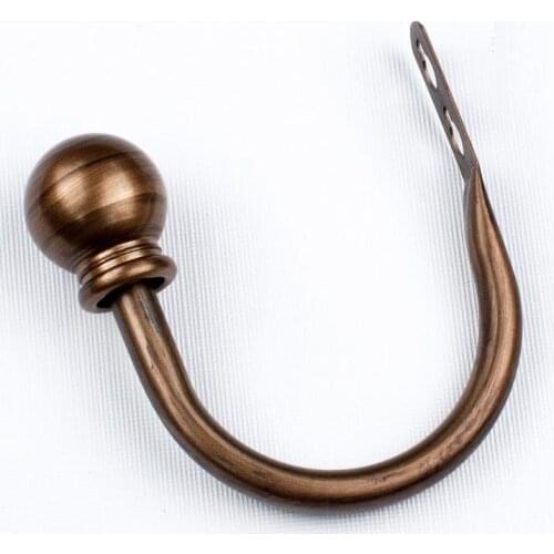 Vintage Hollow Rhinestone Metal Alloy Curtain Tie Back Tieback Holders Wall Hooks Hanger Home Decor