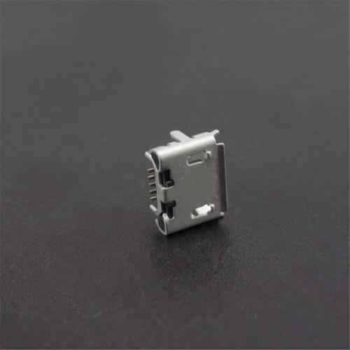 10pcs Micro-USB Type B Female 5Pin Socket 4 Legs SMT SMD Soldering Connector