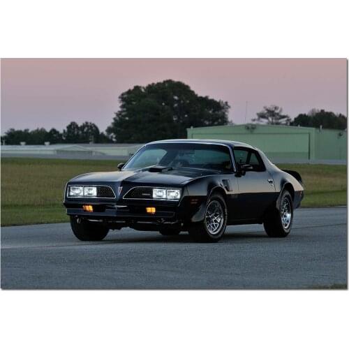 1979 Pontiac Firebird Trans Am Classic Supercar Posters and Prints Canvas Painting Modern Wall Picture For Living Room Decor