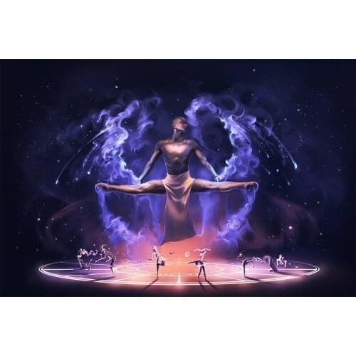 5D Diy Diamond Painting Cross Stitch full Square Diamond Embroidery the summoning from the dancing zodiac for room Decor H1070