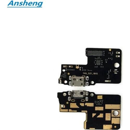 Ansheng Micro USB Charging Port Board Flex Cable Dock Connector Parts For Xiaomi Redmi S2 Cell Phone