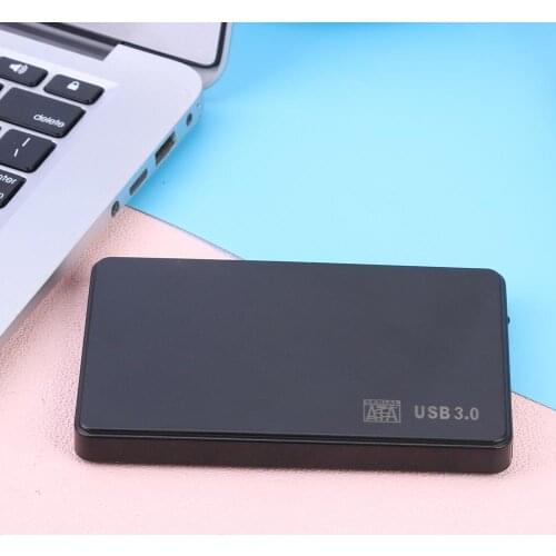 2.5 inch Hard Disk HDD Case ABS Matte Surface Treatment Process SATA USB3.0 Adapter 5Gbps Mechanical Hard Drive Box