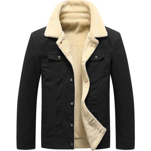 Fleece Winter Jacket business casual Men Brand Clothing Fashion Casual Slim Thick Warm Mens Coats Parkas
