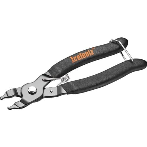 Icetoolz 62D3 Bike tools 2 in 1 Master Link Pliers Chain Repair Tools Magic Button Clamp Remover Connect for Bike