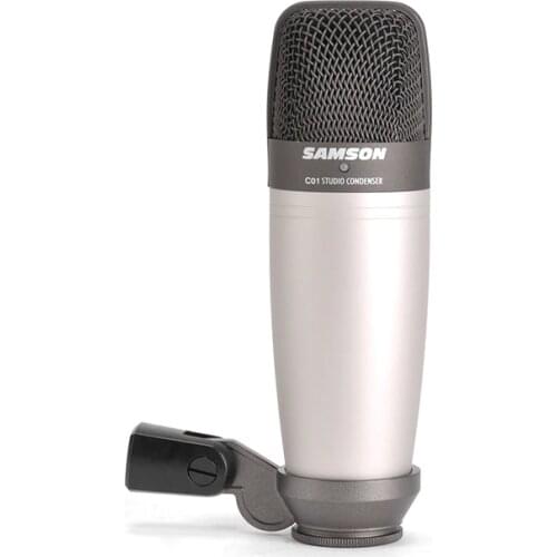 Original SAMSON C01 Condenser Microphone for recording vocals, acoustic instruments and for use as and overhead drum mic