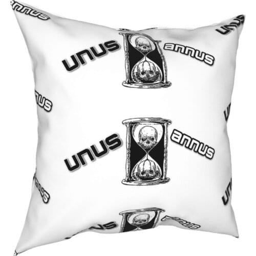 Unus Annus Hourglass Square Pillow Case Polyester Cushions for Sofa Memento Mori Ethan Markiplier Mark Vintage Pillowcase