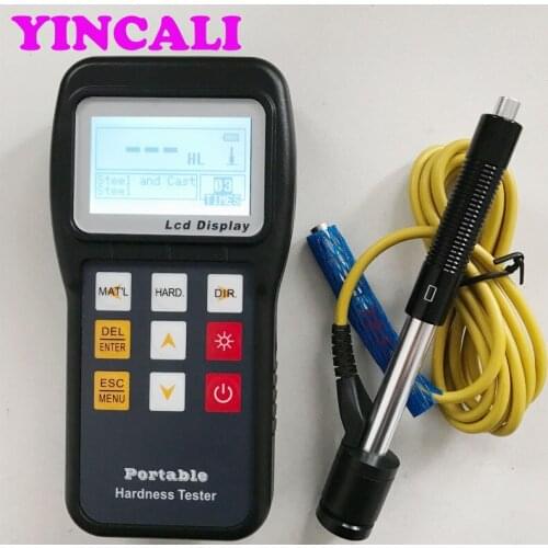 Leeb Hardness Tester YHT100 LCD Portable Hardness Meter Measures ( 170~960 ) HLD Hardness scale HL, HB, HRB, HRC, HRA, HV, HS