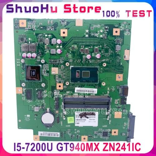 KEFU All In One ZN241IC Mainboard For ASUS ZN241ICGK Motherboard I5-7200U CPU GT940MX GPU