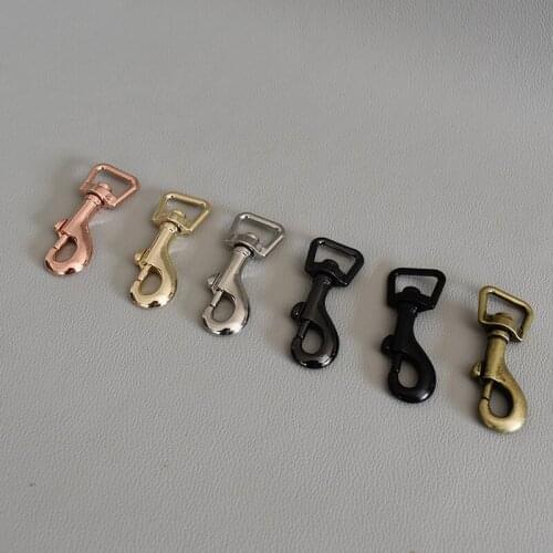 50 pcs/lot 15mm Metal Lobster Claw Clasps for Paracord dog cat leash buckles durable and strong Zinc Alloy Swivel Clasp