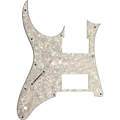 Custom Pickguard For Left Handed MIJ Ibanez RG350 EXZ Guitar Pickguard Humbucker HH Pickup Scratch Plate