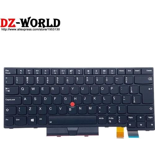 New Original BR Brazil Backlit Keyboard for Lenovo Thinkpad T470 T480 A475 A485 Laptop Teclado 01AX573 01AX532 01AX491