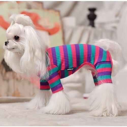 Cotton Pet Jumpsuit Dog Clothes for Dogs Pajamas Winter Dog Jumpsuit Chihuahua Yorkshire Clothes Puppy Pet Sleepwear Clothing